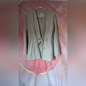 Thread Supply Suede Draw String Waist Jacket